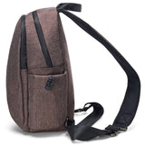 Alpine Swiss Sling Bag Crossbody Backpack Chest Pack Casual Day Bag Shoulder Bag Brown