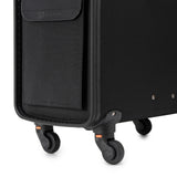 Alpine Swiss Wheeled Briefcase | Rolling Briefcase Locking Telescopic Handle 4 Replaceable Wheels | Pilot Lawyer Litigator Attache Case | 17” Laptop Compartment | Dual Combo Locks | Organizer Pockets