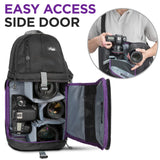 Altura Photo Camera Sling Bag - Backpack for Canon, Nikon, Sony & GoPro DSLR & Mirrorless Cameras - Crossbody Backpacks for Photographers