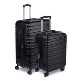 Amazon Basics 2-Piece Hardside Luggage Set (21" Carry-on, 30"), Expandable Suitcases with Spinner Wheels, Scratch-Resistant Surface, | Backpacks4Less