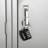 Amazon Basics 4 - Digit Combination Lock, Black, 2 - Pack