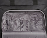 Amazon Basics Rolling Wheeled Laptop Bag, 15.6 in, Black, Sturdy with Compartments and Locking Handle