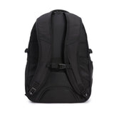 Amazon Basics Travel Laptop Backpack with Multiple Pockets and Compartments for 17 in / 43.1 cm Laptop, Water Resistant, Spacious with Padded Shoulder Straps, Black