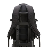 Amazon Basics Travel Laptop Backpack with Multiple Pockets and Compartments for 17 in / 43.1 cm Laptop, Water Resistant, Spacious with Padded Shoulder Straps, Black