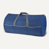 Amazon Essentials Extra Large Foldable Nylon Duffel Bag for Travel/Storage with Zippered Pockets, 32.4", 150L, 50 - LBS Capacity, Navy Blue (Previously Amazon Basics)