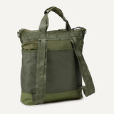 Amazon Essentials Unisex Adults' Convertible Nylon Backpack Tote with Adjustable Straps for Men and Women, Olive, One Size