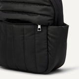 Amazon Essentials Women's Small Quilted Backpack, Black, One Size
