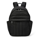 Amazon Essentials Women's Small Quilted Backpack, Black, One Size