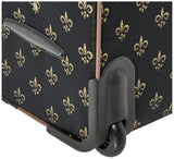 American Flyer Luggage Fleur De Lis 4 Piece Set, Black, One Size