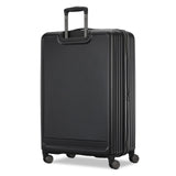 American Tourister Fathead Large Checked Luggage - Customize with Favorite Sports or Character Decal - Durable ABS Hardshell with 1.5" Expansion - 360° Spinner Wheels - RightHeight™ Handle - Black