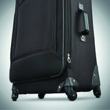 American Tourister Fieldbrook XLT Softside Upright Luggage, Black, 3 - Piece Set (BB/21/25)