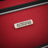 American Tourister Fieldbrook XLT Softside Upright Luggage, Red/Black, 3 - Piece Set (BB/21/25)