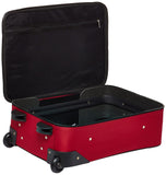 American Tourister Fieldbrook XLT Softside Upright Luggage, Red/Black, 3 - Piece Set (BB/21/25)