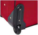 American Tourister Fieldbrook XLT Softside Upright Luggage, Red/Black, 3 - Piece Set (BB/21/25)