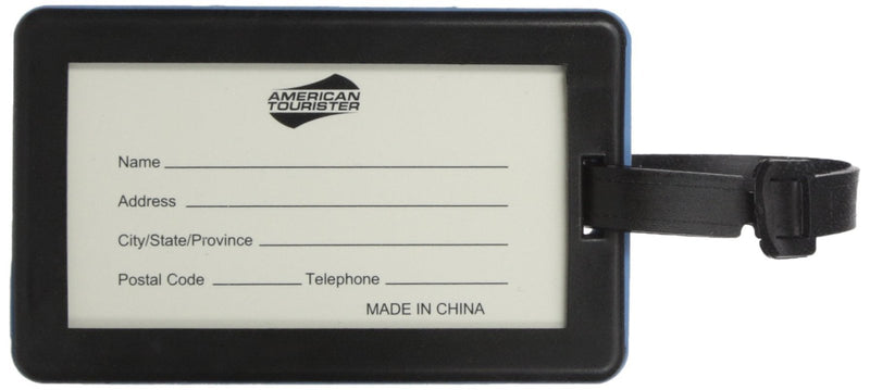 American Tourister Luggage Tag, Capri Breeze Checks, One Size
