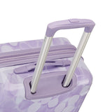 American Tourister Moonlight Hardside Expandable Luggage with Spinner Wheels, Lavender Maze, Checked - Medium 24 - Inch