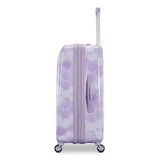American Tourister Moonlight Hardside Expandable Luggage with Spinner Wheels, Lavender Maze, Checked - Medium 24 - Inch