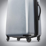 American Tourister Moonlight Hardside Expandable Luggage with Spinner Wheels, Silver, 3 - Piece Set (21/24/28)