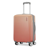American Tourister Moonlight II Hardside Expandable Luggage with Spinner Wheels, Ombre Peach, Carry-On 20-Inch