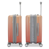 American Tourister Moonlight II Hardside Expandable Luggage with Spinner Wheels, Ombre Peach, Carry - On 20 - Inch