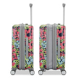 American Tourister Moonlight II Hardside Expandable Luggage with Spinner Wheels, Poppy Pattern, 2-Piece Set (20/28)