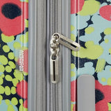 American Tourister Moonlight II Hardside Expandable Luggage with Spinner Wheels, Poppy Pattern, Large Checked Suitcase 28-Inch