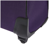 American Tourister Pop Max Softside Luggage with Spinner Wheels, Purple, 3 - Piece Set (21/25/29)