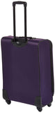 American Tourister Pop Max Softside Luggage with Spinner Wheels, Purple, 3 - Piece Set (21/25/29)
