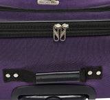American Tourister Pop Max Softside Luggage with Spinner Wheels, Purple, 3 - Piece Set (21/25/29)