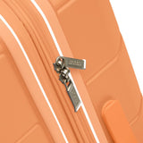 American Tourister Stratum 2.0 Expandable Hardside Luggage with Spinner Wheels, 24 - Inch Checked - Medium, Papaya