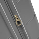 American Tourister Stratum 2.0 Expandable Hardside Luggage with Spinner Wheels, 2PC SET 20/24, Silver