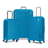 American Tourister Stratum 2.0 Expandable Hardside Luggage with Spinner Wheels, Adriatic Sea, 3-Piece Set (20/24/28)
