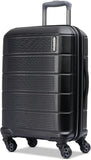 American Tourister Stratum 2.0 Expandable Hardside Luggage with Spinner Wheels, Jet Black, Carry - on