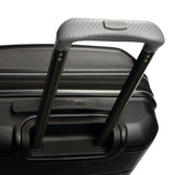 American Tourister Stratum 2.0 Hardside Expandable Luggage with Spinners, Jet Black, 2PC SET (Carry - on/Medium)