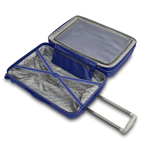 American Tourister Stratum 2.0 Hardside Expandable Luggage with Spinners | Sapphire Blue | 3PC (CO/MED/LG)
