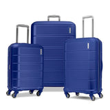 American Tourister Stratum 2.0 Hardside Expandable Luggage with Spinners | Sapphire Blue | 3PC (CO/MED/LG)