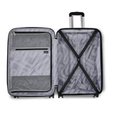 American Tourister Stratum 3.0 Large 28 - Inch Spinner, Airline Approved, Durable Hardside Luggage, Expands 1.5", RightHeight™ Adjustable Handle, Black