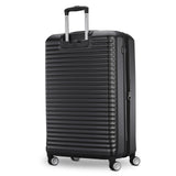 American Tourister Stratum 3.0 Large 28 - Inch Spinner, Airline Approved, Durable Hardside Luggage, Expands 1.5", RightHeight™ Adjustable Handle, Black