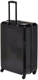 American Tourister Stratum XLT Expandable Hardside Luggage with Spinner Wheels, Jet Black, Checked - Large 28 - Inch