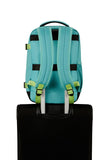 American Tourister Take2Cabin Ryanair Cabin Bag, 25 x 20 x 40 cm, 24 L, 0.50 kg, Hand Luggage, Aeroplane Backpack S Underseater, Turquoise/Green (Dusty Turquoise/Lime), Turquoise/Green (Dusty,
