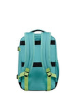 American Tourister Take2Cabin Ryanair Cabin Bag, 25 x 20 x 40 cm, 24 L, 0.50 kg, Hand Luggage, Aeroplane Backpack S Underseater, Turquoise/Green (Dusty Turquoise/Lime), Turquoise/Green (Dusty,