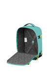American Tourister Take2Cabin Ryanair Cabin Bag, 25 x 20 x 40 cm, 24 L, 0.50 kg, Hand Luggage, Aeroplane Backpack S Underseater, Turquoise/Green (Dusty Turquoise/Lime), Turquoise/Green (Dusty,
