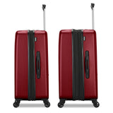American Tourister Westridge Hardside Luggage Set with Spinner Wheels, Holly Red, 3PC Set (CO/M/L)