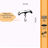 American Weigh Scales Digital Hanging Luggage Scale for Traveling or Weighing Suitcases, Backlit LCD Screen 110lbs x 0.2lbs, LS - 110