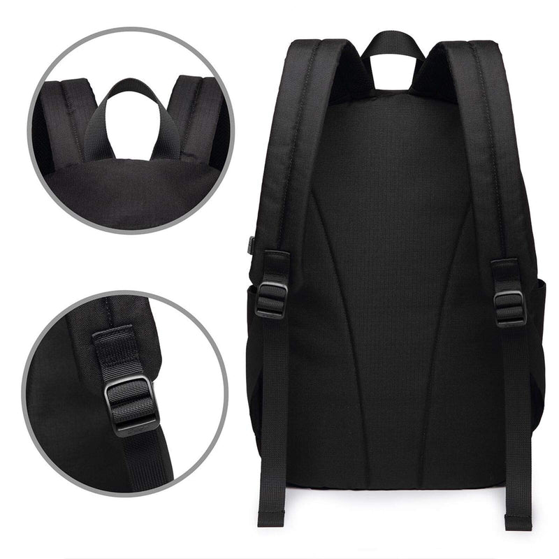 AMZWZSH Tell Your Dad I Said Hi Travel Laptop Backpack Bag with USB Charging Port 17 Inch Computer Business Backpacks for Women Men Work College Gift,Casual Daypack,Black
