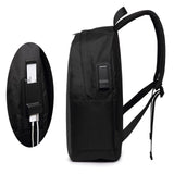 AMZWZSH Tell Your Dad I Said Hi Travel Laptop Backpack Bag with USB Charging Port 17 Inch Computer Business Backpacks for Women Men Work College Gift,Casual Daypack,Black