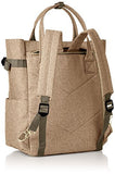 Anello AT-C1225 2-Way Tote Backpack, Large Capacity, A4 POST, beige, F
