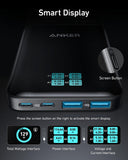 Anker Prime Charging Station, 140W 6 - in - 1 Travel Power Strip, 5ft Detachable Extension Cord with Multiple Outlets, 2 AC, 2 USB C, 2 USB A, Desk Accessories, Home Office (Non - Battery/Wireless)