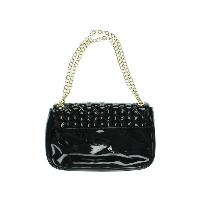 Anne Klein Happy Tweed Medium Flap Shoulder Bag,Black,One Size