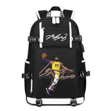 Ansigeren Basketball Player 23 Multifunction Backpack Travel Student Backpack Fans Bookbag For Men Women (A) | Backpacks4Less